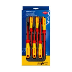 KNIPEX 00 20 12 V02 Screwdriver Set VDE, 6pcs.