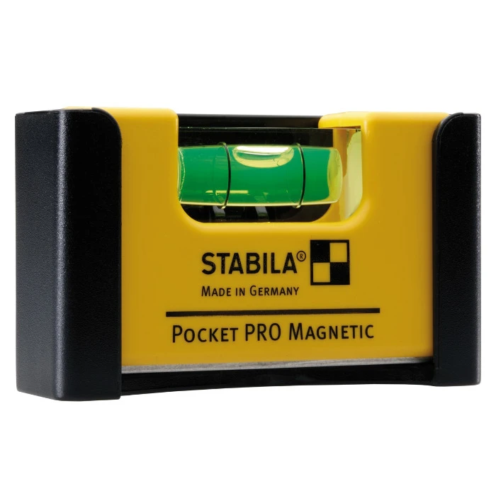 STABILA 17953 Pocket PRO Magnetic Spirit Level, 7 Cm With Belt Clip 1 STABILA 17953 Pocket PRO Magnetic Spirit Level, 7 Cm With Belt Clip