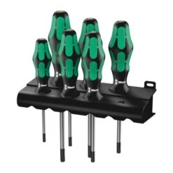 Wera 367/6 TORX® BO Kraftform Plus Screwdriver Set And Rack (05138250001)