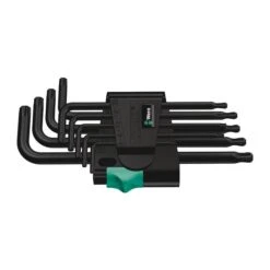 Wera 967/9 TX 1 L-key Set, BlackLaser (05024242001)