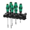 Wera 05007681001 Screwdriver Set Kraftform Plus 334/355 SK/6, 6pcs.
