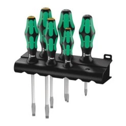 Wera 05007681001 Screwdriver Set Kraftform Plus 334/355 SK/6, 6pcs.