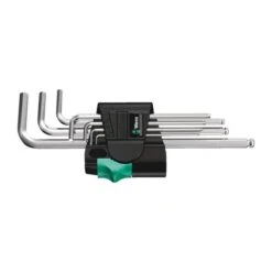 Wera 950/7 Hex-Plus 1 L-key Set, Metric, Chrome-plated (05022181001)