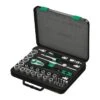 Wera 8100 SC 2 Zyklop Speed Ratchet Set, 1/2" Drive, Metric (05003645001)