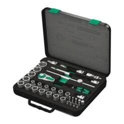 Wera 8100 SC 2 Zyklop Speed Ratchet Set, 1/2" Drive, Metric (05003645001)