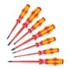 Wera 160 ISS/7 Screwdriver Set Kraftform Plus Series 100. With Reduced Blade Diameter And Smaller Handle Diameters (05135961001)
