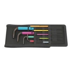 Wera 950/9 Hex-Plus Multicolour Imperial 1 L-key Set, Imperial, BlackLaser (05022639001)