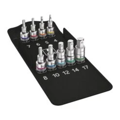 Wera 8740 C HF 1 Zyklop Bit Socket Set With 1/2" Drive, With Holding Function (05004201001)