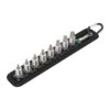 Wera 05003881001 In-Hex-Plus Bit Socket Set Belt A 2, 8 Pcs