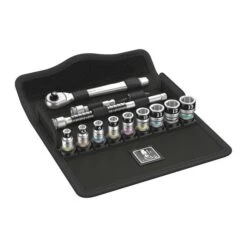 Wera 05003756001 Zyklop Metal-ratchet Set 8100 SA 12 HF 1/4in., 13pcs.