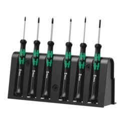 Wera 2050/6 Screwdriver Set And Rack For Electronic Applications (05030181001)