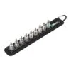 Wera Belt A Imperial 1 Zyklop In-Hex-Plus Bit Socket Set With Holding Function, 1/4" Drive (05003884001)