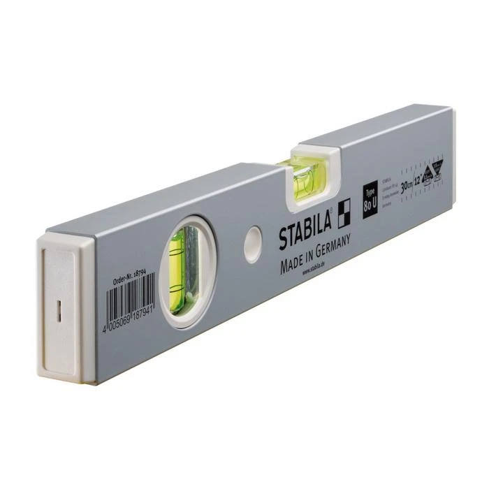 STABILA 18794 MPType80U Type 80 U Spirit Level, 30 Cm 1 STABILA 18794 MPType80U Type 80 U Spirit Level, 30 Cm