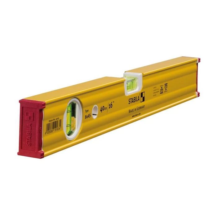 STABILA 19163 MPType80AS Type 80 AS Spirit Level, 40 Cm 1 STABILA 19163 MPType80AS Type 80 AS Spirit Level, 40 Cm