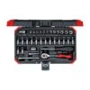 GEDORE-RED Socket Set Size 1/4 Size 4-13mm 33pcs (3300051)