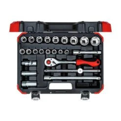 GEDORE-RED Socket Set 1/2 Size10-32mm 24pcs (3300055)