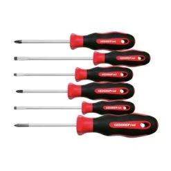 GEDORE-RED 2C-handle-screwdriver Set PZ+SL 6pcs (3301271)