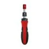 GEDORE-RED Ratchet Screwdriver 1/4 W.telesc.shaft (3301341)