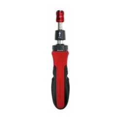 GEDORE-RED Ratchet Screwdriver 1/4 W.telesc.shaft (3301341)