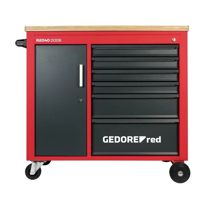 GEDORE-RED Tool Trolley MECHANIC+ 6draw 988x431x935 (3301818) 1 GEDORE-RED Tool Trolley MECHANIC+ 6draw 988x431x935 (3301818)